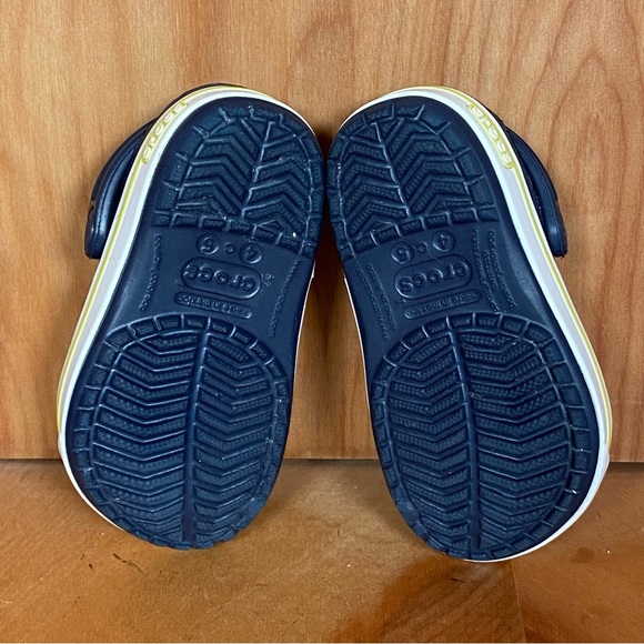 Baby 5 Crocs Crocband Clogs Blue SEF1561 - Picture 7 of 8